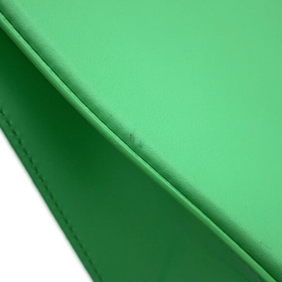 FENDI Small Shopping Bag Size Small Leather Light Green 8BH382 - Picture 11 of 15